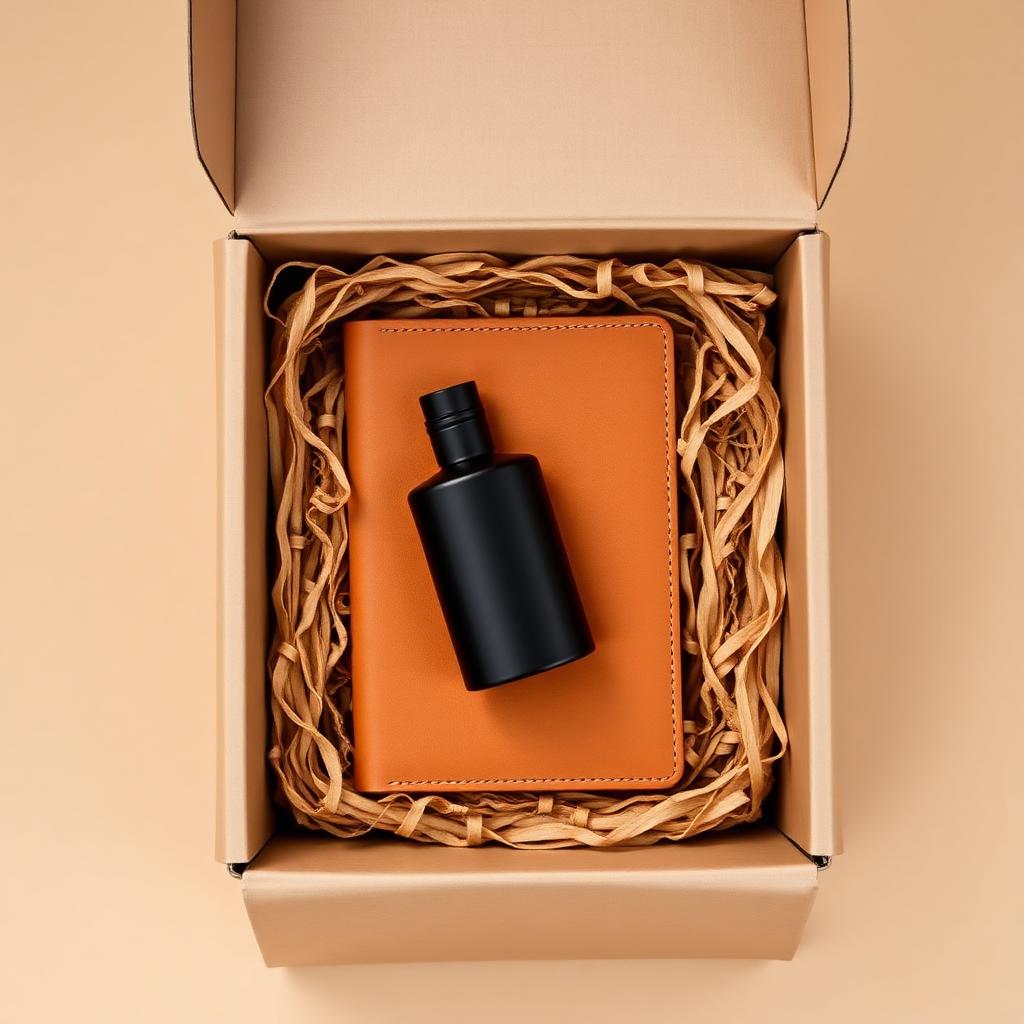 Premium gift box unboxing